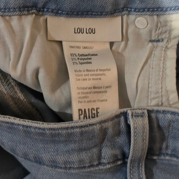 PAIGE Lou Lou Jeans size 27 - Picture 4 of 6